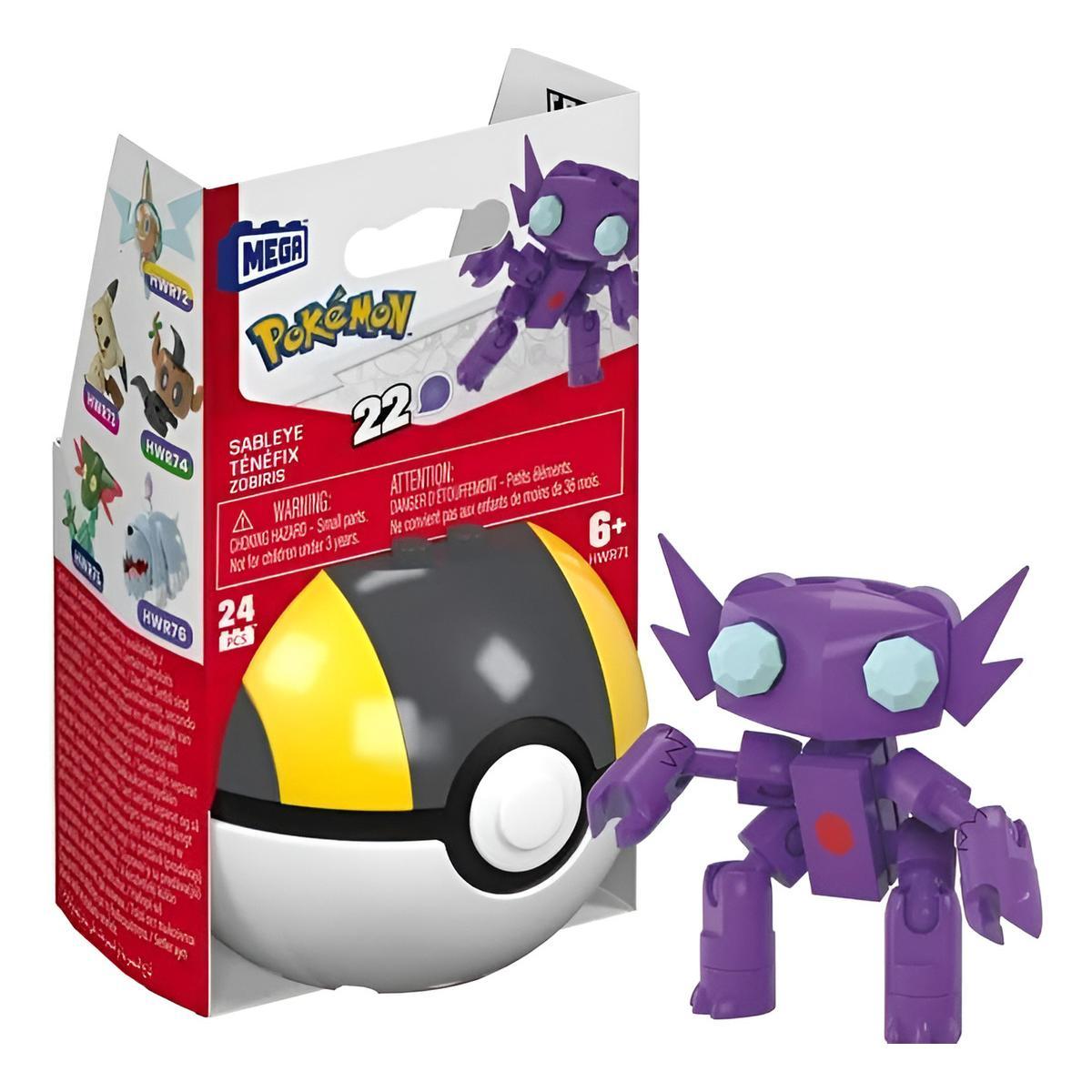 Mega Pokeon Sableye Serie 22 Pokebola Ultra Ball Hwr71